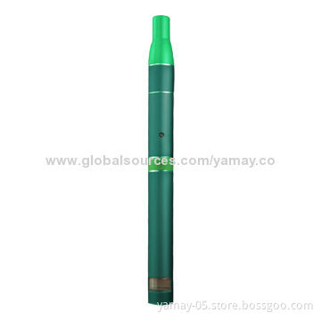 Lighter dry herb vaporizer AGO G5 with LCD screen to show power and puffs